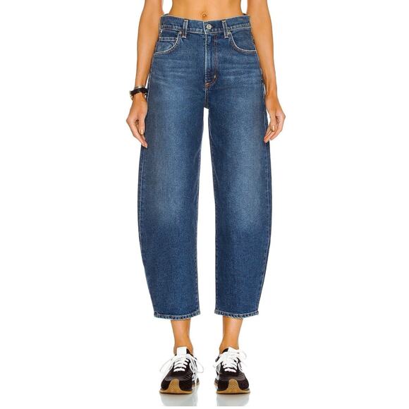 Citizens of Humanity Calista Curve Barrel Jeans in Cava Womens Size 24 - Picture 1 of 10